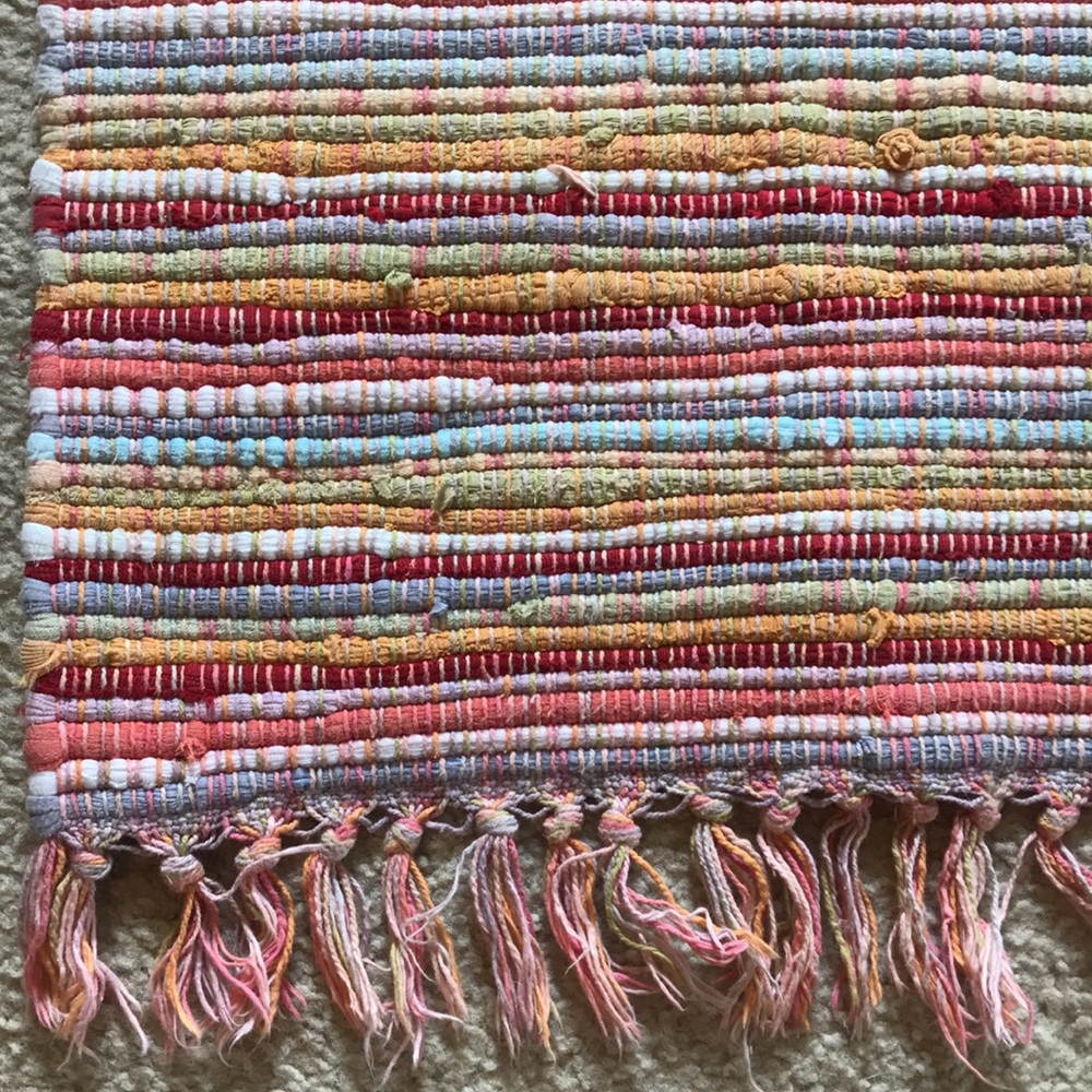 Rainbow Cotton Rug
